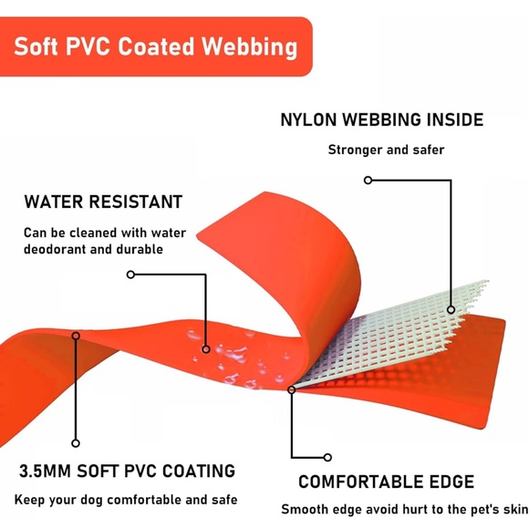 Large | Waterproof Dog Buckle Collar - Picture 3 of 4